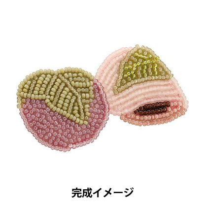 PerlenKit "Harako Broach Kit Sakura Mochi Hca20 // 6" Miyuki Miyuki