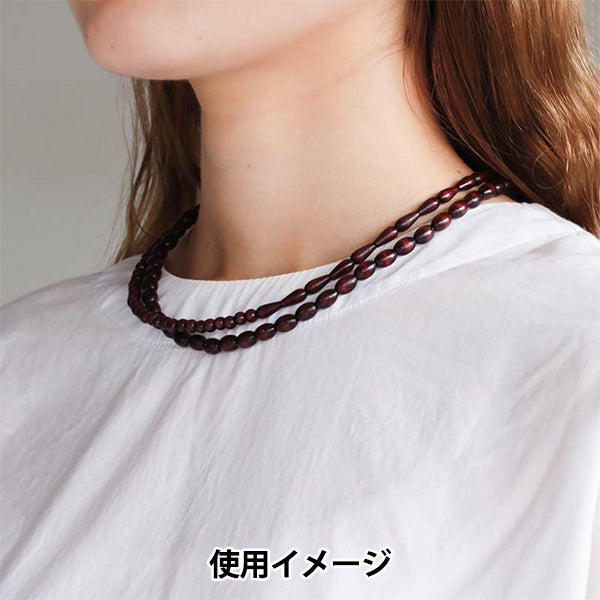 CuentasKit "Collar Mokumoku Brown HCA21 // 5" Miyuki miyuki