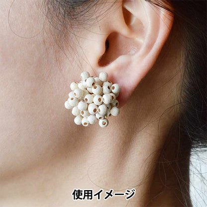 CuentasKit "Mokumoku Earring White HCA21 // 9 9" Miyuki miyuki