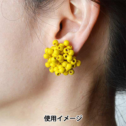 PerlesKit "boucles d'oreilles mokumoku jaunes hca21 // 10" Miyuki Miyuki