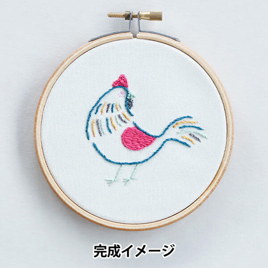 Embroidery kit "NUIE embroidery kit zoo? Tori HCA25 // 10" Miyuki Miyuki