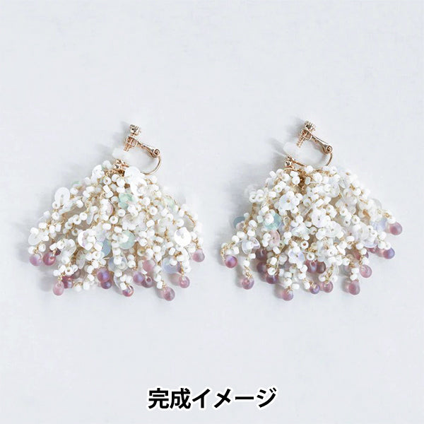 구슬키트 "Coral Earring White HCA26 // 1" 미유키 미유키