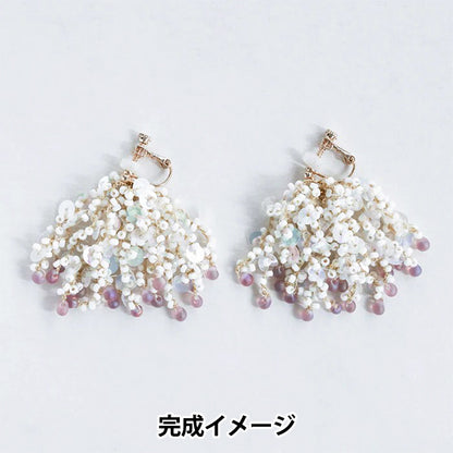구슬키트 "Coral Earring White HCA26 // 1" 미유키 미유키