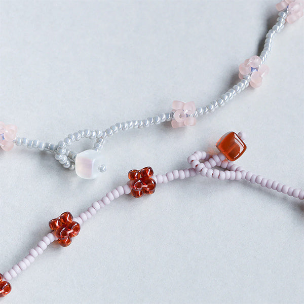 ビーズキット 『こんぺいとうネックレスキット PINK HCA28//2』 MIYUKI