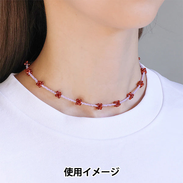 ビーズキット 『こんぺいとうネックレスキット PINK HCA28//2』 MIYUKI ミユキ