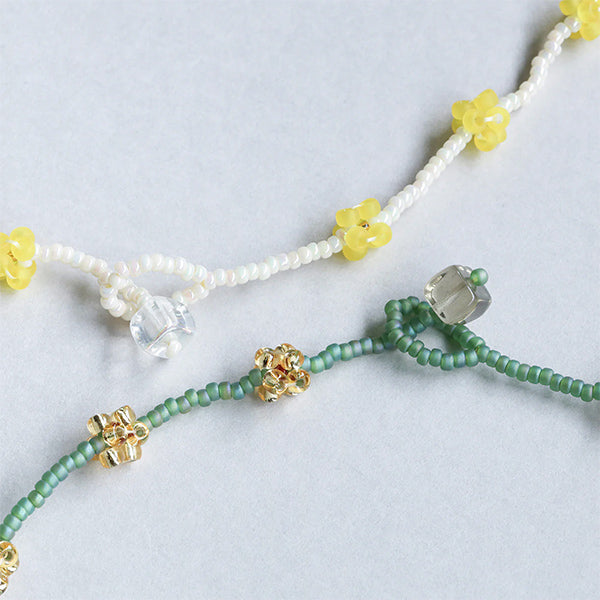 PerlenKit "Konpeitot Halskette Kit Yellow HCA28 // 3" Miyuki