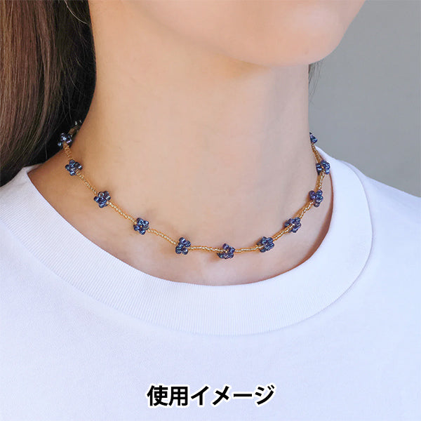 ビーズキット 『こんぺいとうネックレスキット BLUE HCA28//4』 MIYUKI