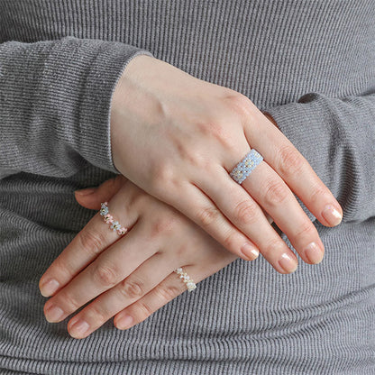 ビーズキット 『ビーズリングキット パーリーカラーミックス HCA31//1』 MIYUKI ミユキ