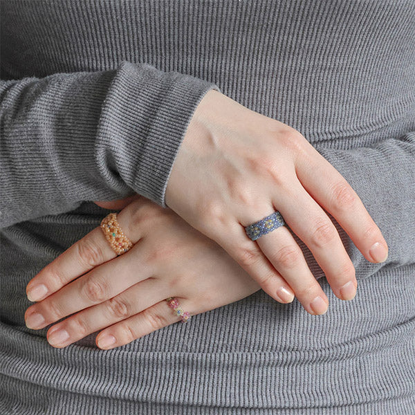 خرزطقم "خرزرنين كيت حليبي مزيج HCA31 // 5" ميوكي