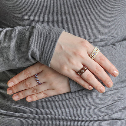 БисерНабор "БисерКольцевой комплект непрозрачный цветовой микс HCA31 // 6" Миюки