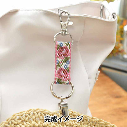 [With video] BeadsKit "Hat Holder Kit Rose BFK661" MIYUKI