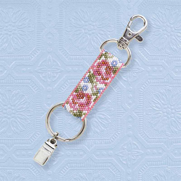 [With video] BeadsKit "Hat Holder Kit Rose BFK661" MIYUKI