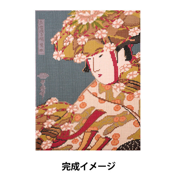 BeadsKit "Diamond Fix Ukiyoe Collection Sagi Musume 10-4842"