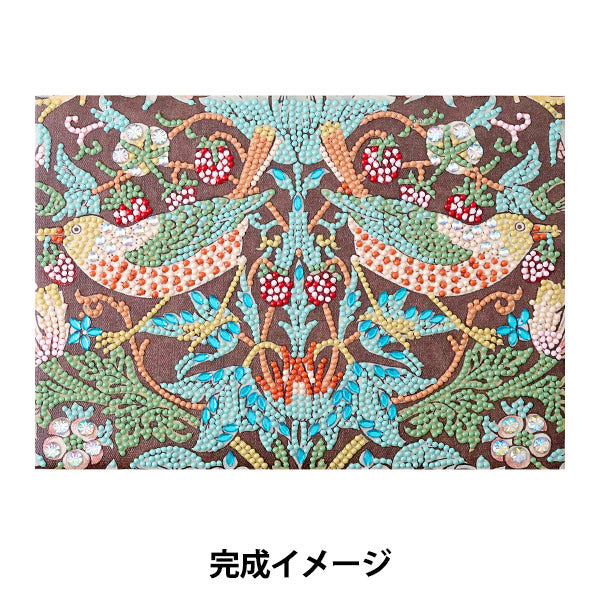 BeadsKit "Diamond Fix: A Collection of Famous Paintings Strawberry Thief 10-4991" Tokyo Trade