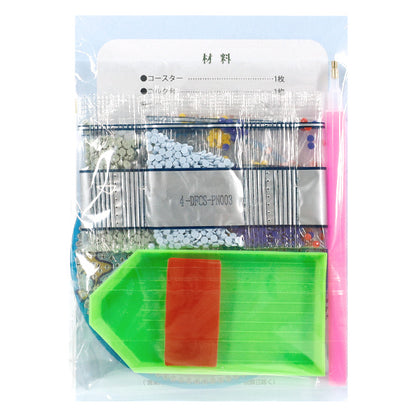 BeadsKit "Diamond Fix Coaster Snoopy Golf DFCS-PN003"