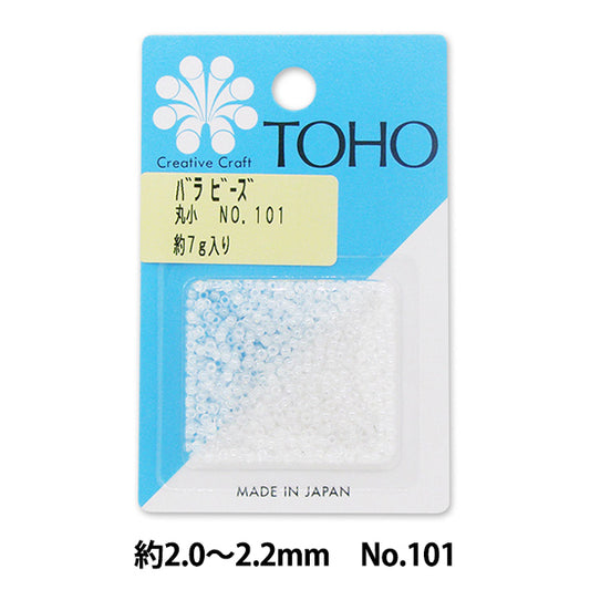 Beads "RoseBeads Maruko No.101] TOHO BEADS Toho Beads