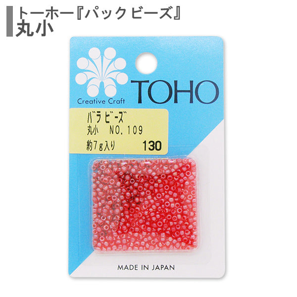 구슬 "장미구슬 Marutaka No.109] Toho Beads Toho Beads