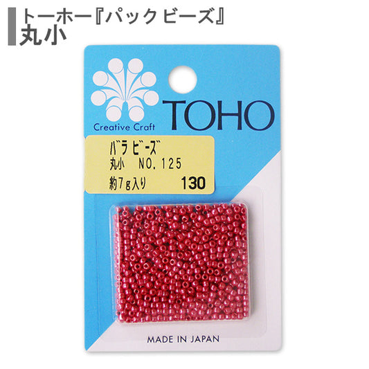Beads "RoseBeads Maruko No.125] TOHO BEADS Toho Beads