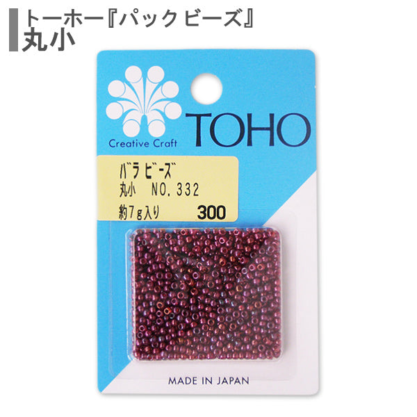 Beads "RoseBeads Maruko No.332] TOHO BEADS Toho Beads
