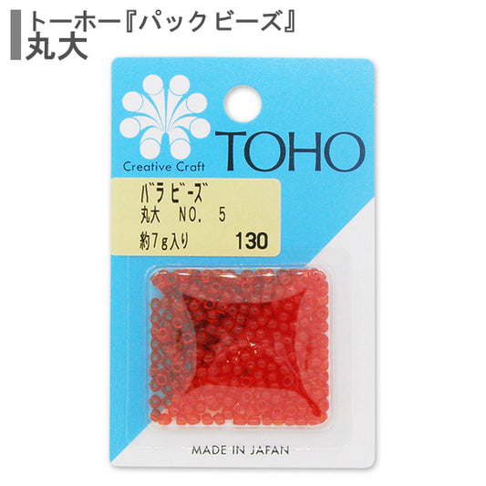 Perles "RosePerles Université de Maru n ° 5" Toho perles toho perles