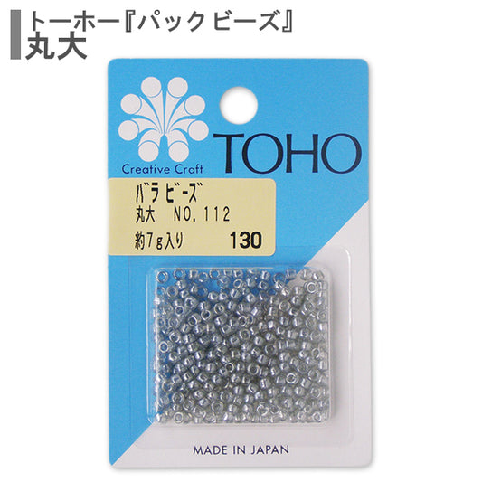 Perles "RosePerles Université de Maru n ° 112" Toho perles toho perles
