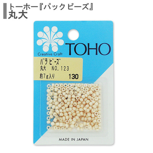 Perles "RosePerles Université de Maru n ° 123" Toho perles toho perles