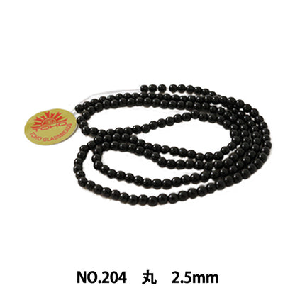 ビーズ 『パールビーズ NO.204 2.5mm』 TOHO BEADS トーホービーズ