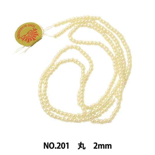 Beads "PearlBeads No.201 2mm] TOHO BEADS Toho Beads