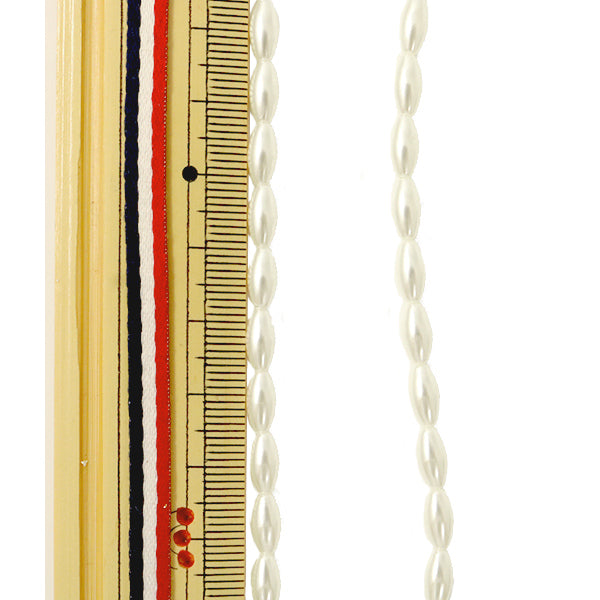 ビーズ 『パールビーズ NO.200 ナツメ4x8mm』 TOHO BEADS トーホービーズ