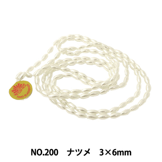 Perlen "PerlePerlen Nr. 200 Natsume 3x6mm] Toho Perlen Toho Perlen