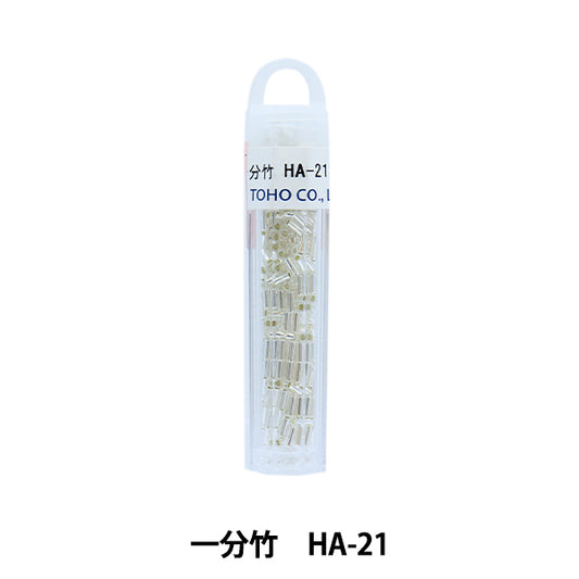 glassBeads "QueenBeads One minute bamboo HA-21] toho Beads Toho Beads