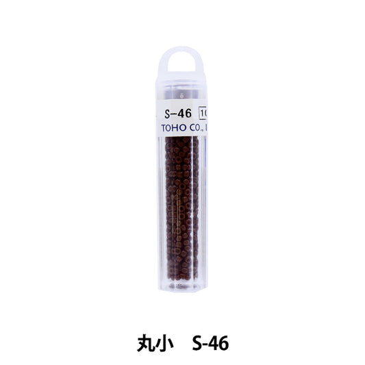 グラスビーズ 『クィーンビーズ 丸小 S-46』 TOHO BEADS トーホービーズ