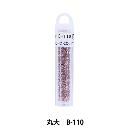 glassBeads "QueenBeads Maru University B-110] TOHO BEADS Toho Beads