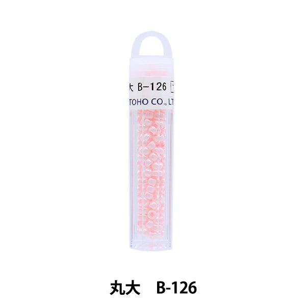 グラスビーズ 『クィーンビーズ 丸大 B-126』 TOHO BEADS トーホービーズ