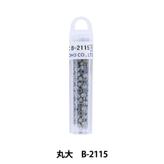グラスビーズ 『クィーンビーズ 丸大 B-2115』 TOHO BEADS トーホービーズ