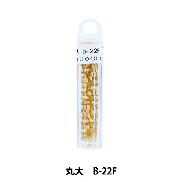 glassBeads "QueenBeads Maru University B-22F] TOHO BEADS Toho Beads