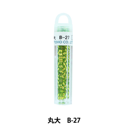 glassBeads "QueenBeads Maru University B-27] TOHO BEADS Toho Beads
