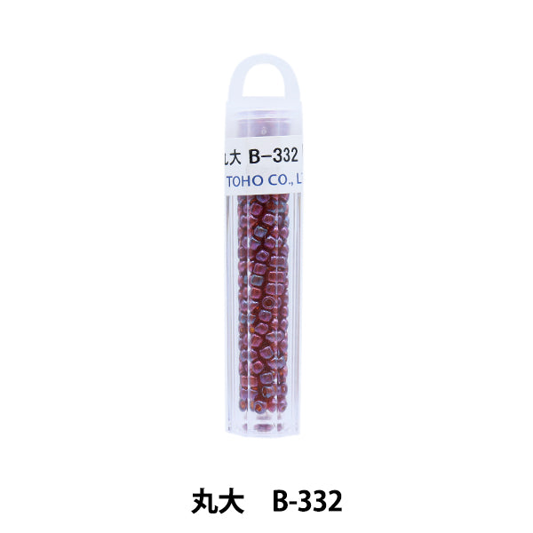 グラスビーズ 『クィーンビーズ 丸大 B-332』 TOHO BEADS トーホービーズ