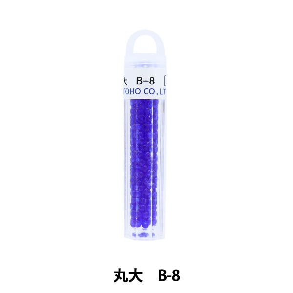 glassBeads "QueenBeads Maru University B-8] TOHO BEADS Toho Beads