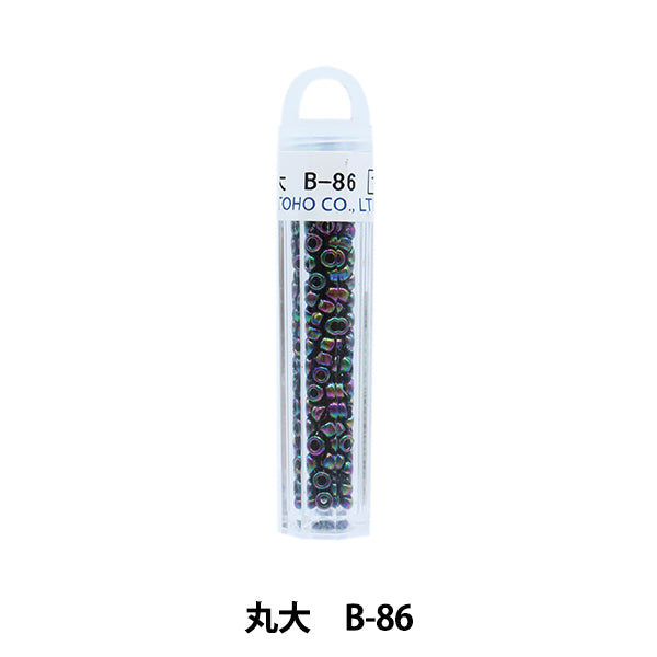 glassBeads "QueenBeads Maru University B-86] TOHO BEADS Toho Beads