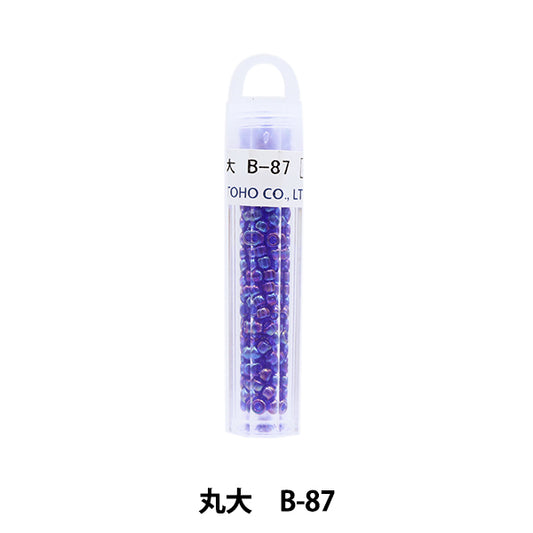 グラスビーズ 『クィーンビーズ 丸大 B-87』 TOHO BEADS トーホービーズ