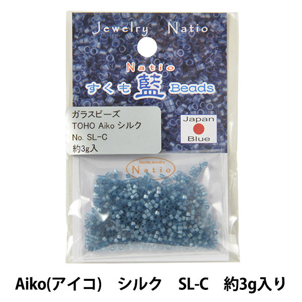 خرز ``سوكومو آيخرز حبات توهو سيلك SL-C من إيكو