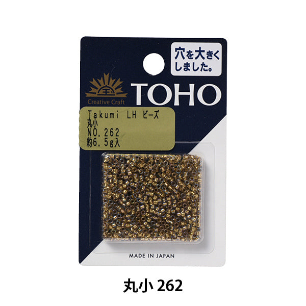 Бисер "ТакумиБисер Марутсу 262" Бусы Toho Toho Beads