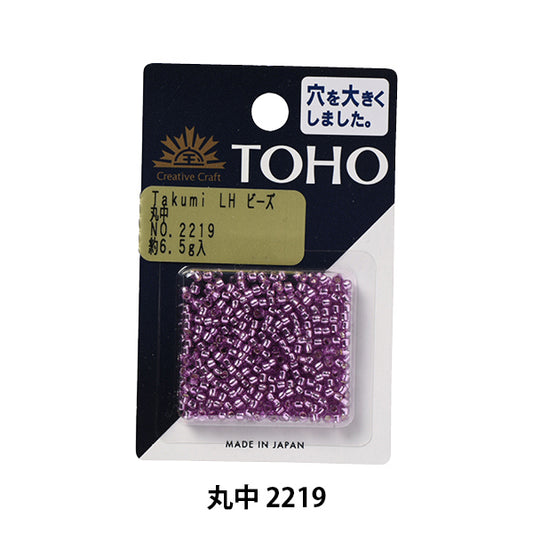 ビーズ 『タクミビーズ 丸中 2219』 TOHO BEADS トーホービーズ