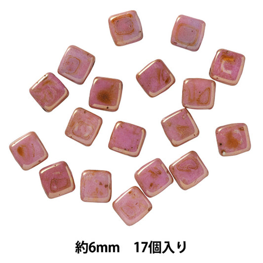 Cuentas "CHECOMATE Tile 6 mm CMI-222" Cuentas de toho toho beads
