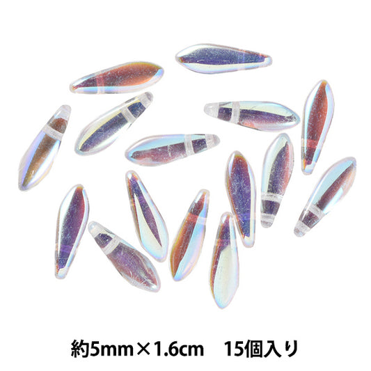 Cuentas "Checomate Dagger 5 × 16 mm CMD-1AB" Cuentas de toho toho beads