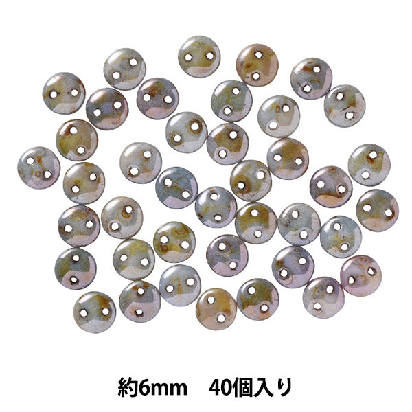 ビーズ 『チェコメイト レンティル 6mm CML-213』 TOHO BEADS トーホービーズ