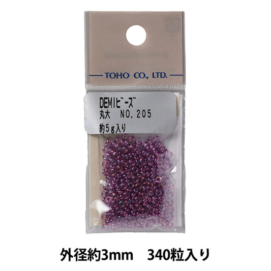 Beads "DemiBeads Maru University 205] TOHO BEADS Toho Beads