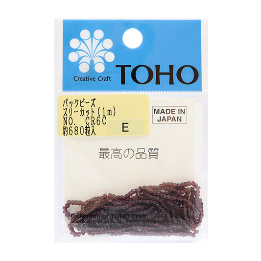 Cuentas "embalarCuentas 2.2 mm CR-6C" Cuentas de toho toho beads