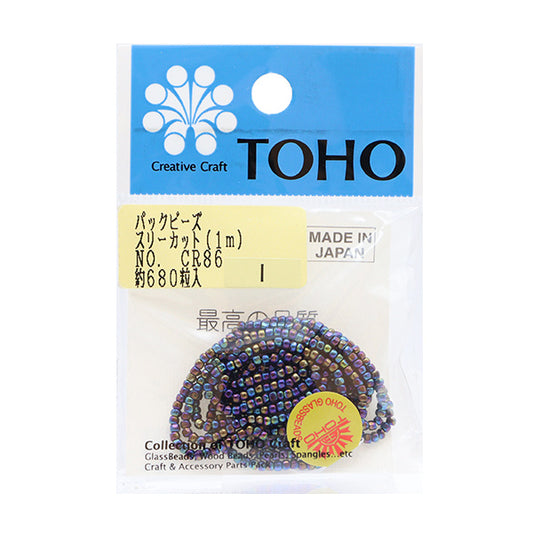 Cuentas "embalarCuentas 2.2 mm CR-86" Cuentas de toho toho beads